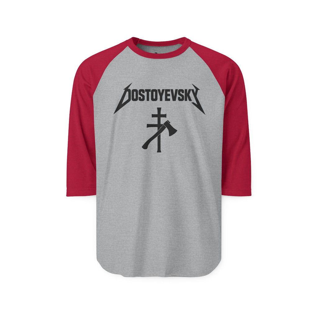 Dostoyevsky Heavy Metal Raglan Shirt — Literary Band Tee