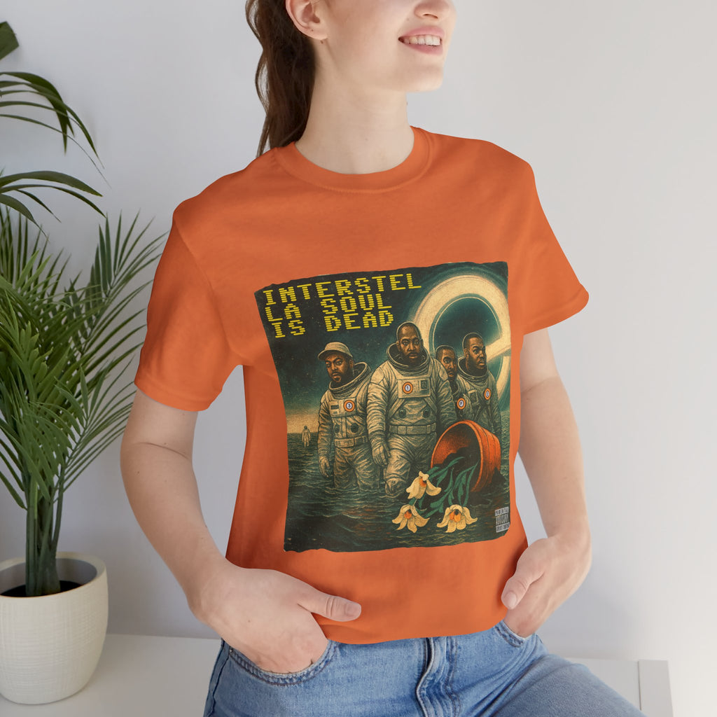 Interstell La Soul is Dead Unisex Tee - Sci-Fi Inspired Hip Hop Tribute Jersey Shirt