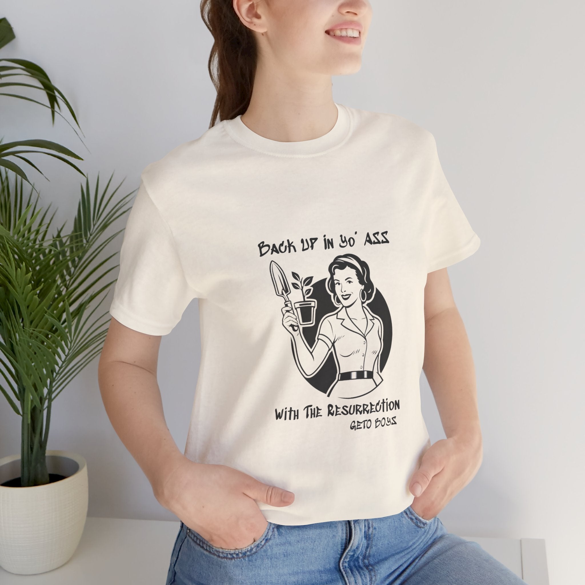 Geto Boys Music Mash-up/ Vintage 50s Housewife - "Resurrection" Unisex Tee