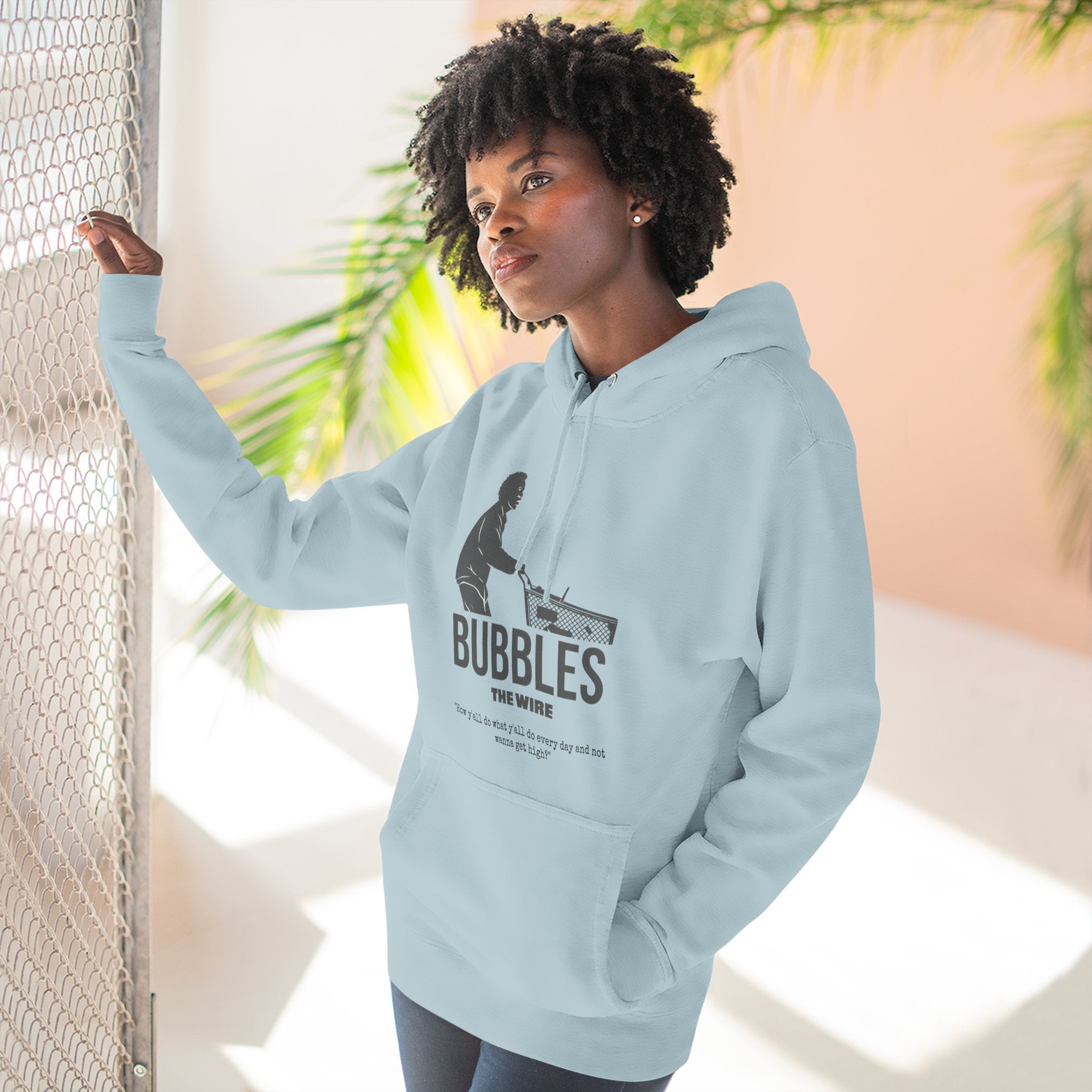 Bubbles 'How y'all do what you do' Fleece Hoodie (The Wire)- Street-wear, Casual Fashion