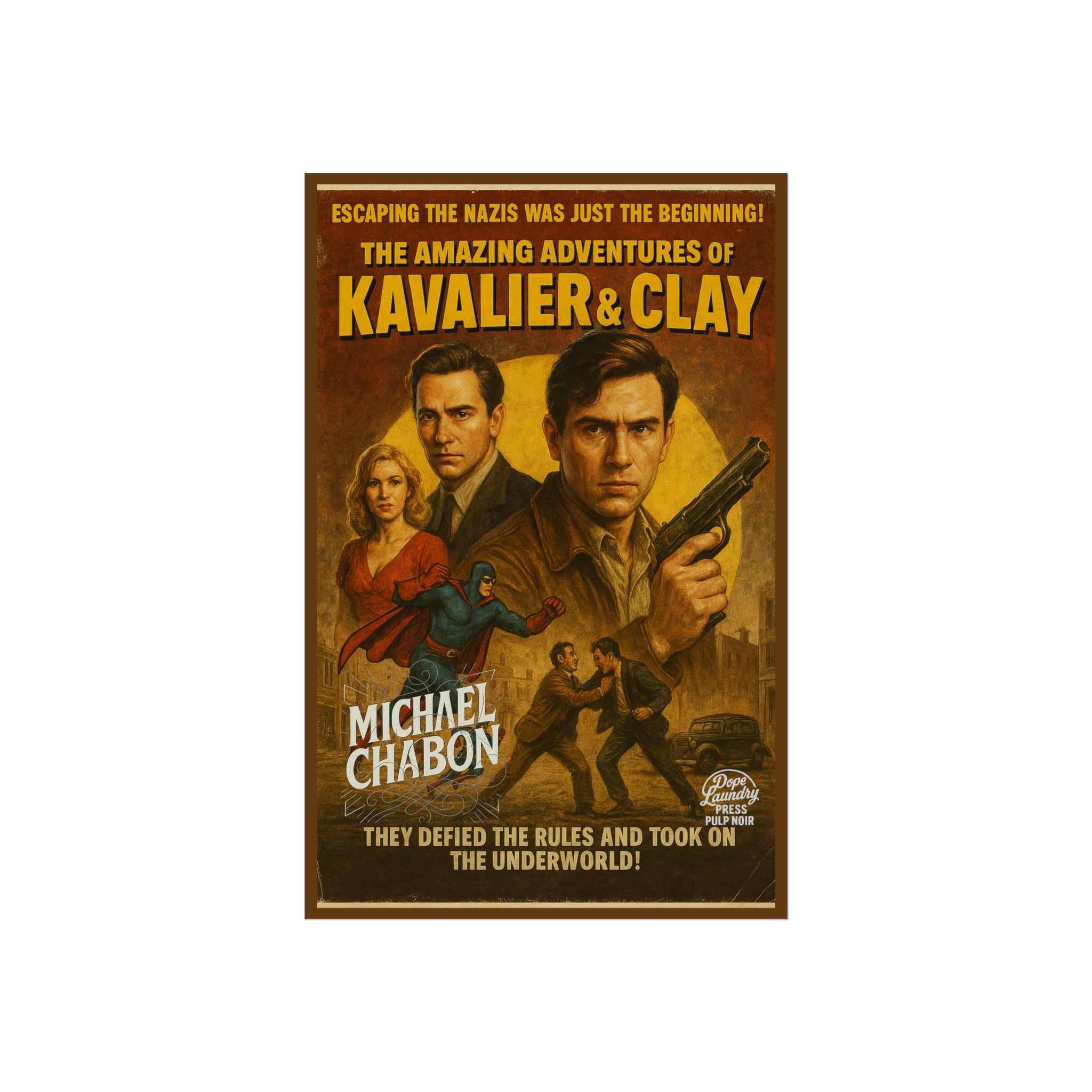 Kavalier & Clay Movie Poster — Fine Art Film Print