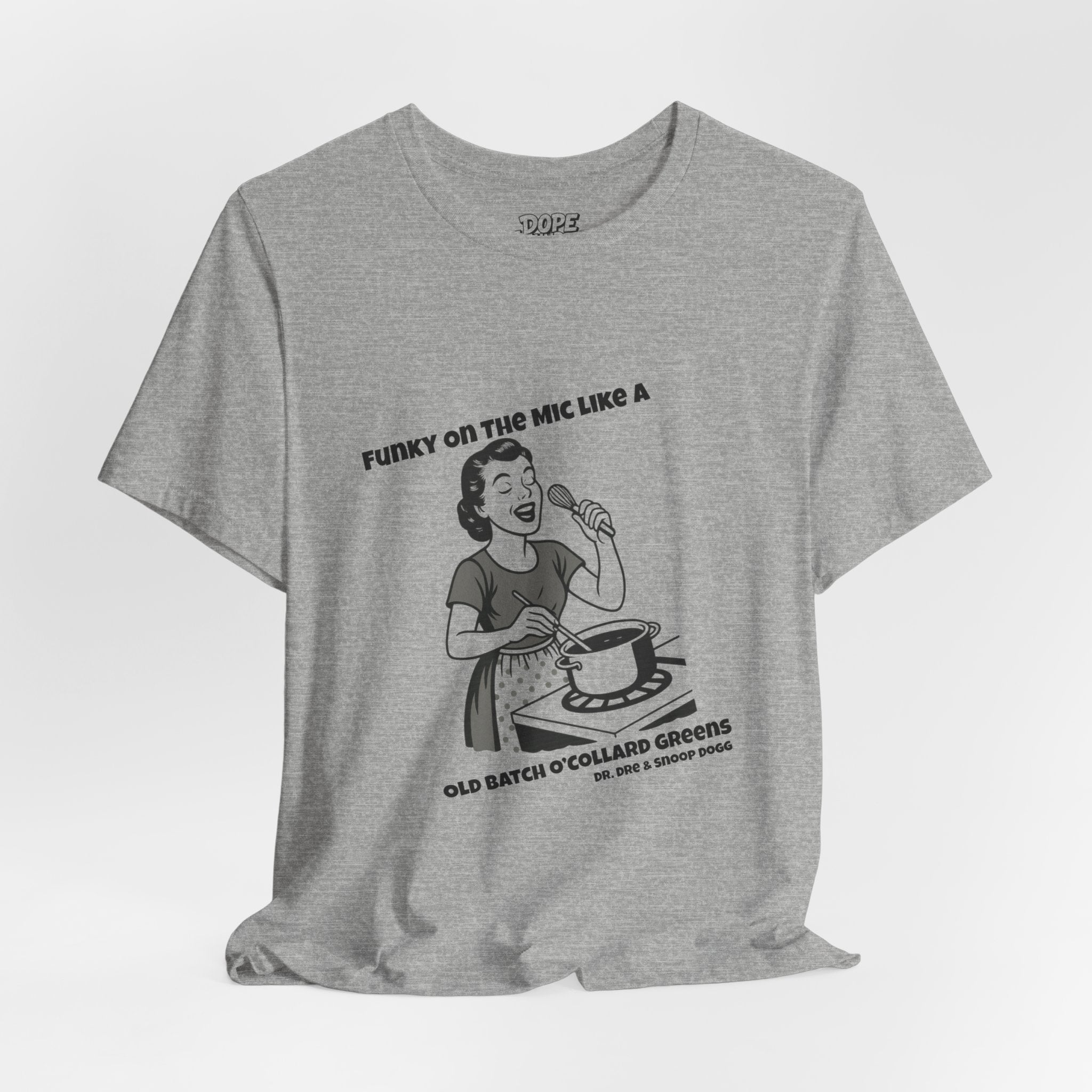 Funky on the Mic - Music Mash-up/ Vintage 50s Housewife (Unisex Tee)