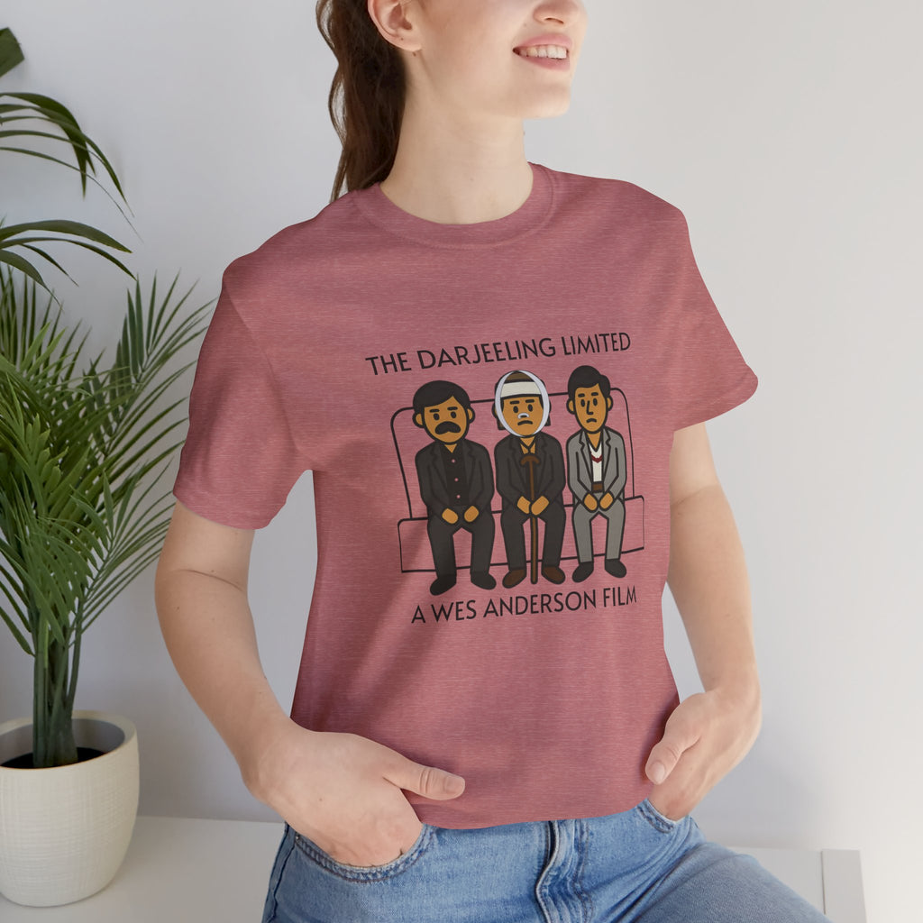 "The Darjeeling Limited" unisex jersey short sleeve tee (A Wes Anderson Film)