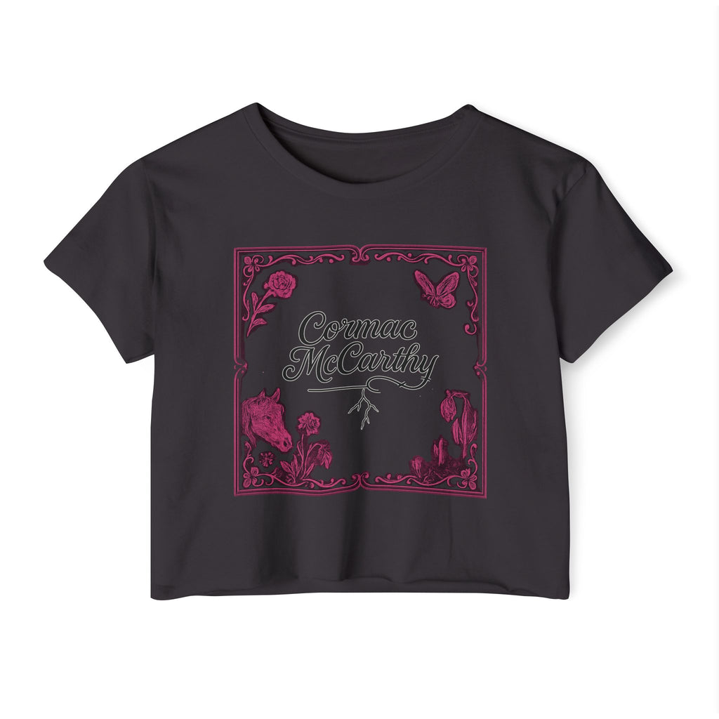Corman McCarthy Festival Women's Graphic Crop Top