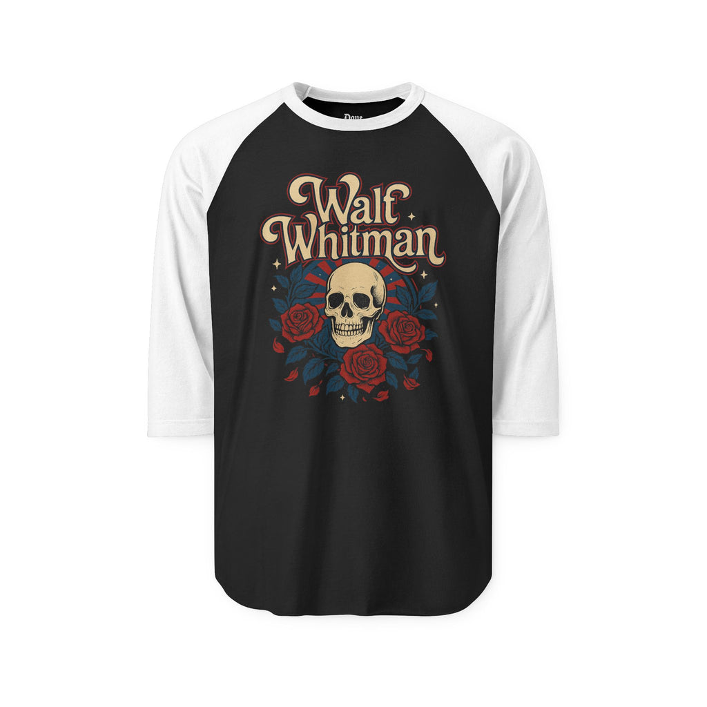 Walt Whitman Raglan Shirt — Literary Tee