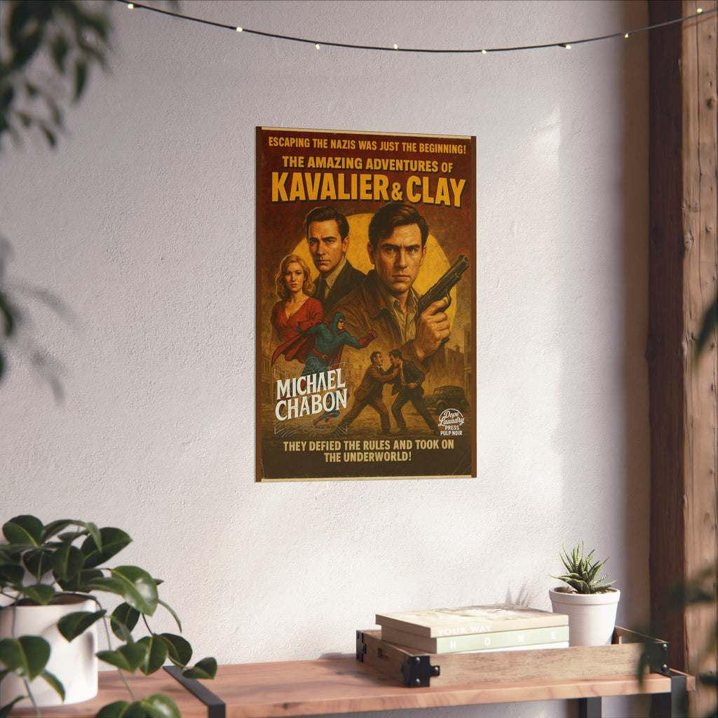Kavalier & Clay Movie Poster — Fine Art Film Print
