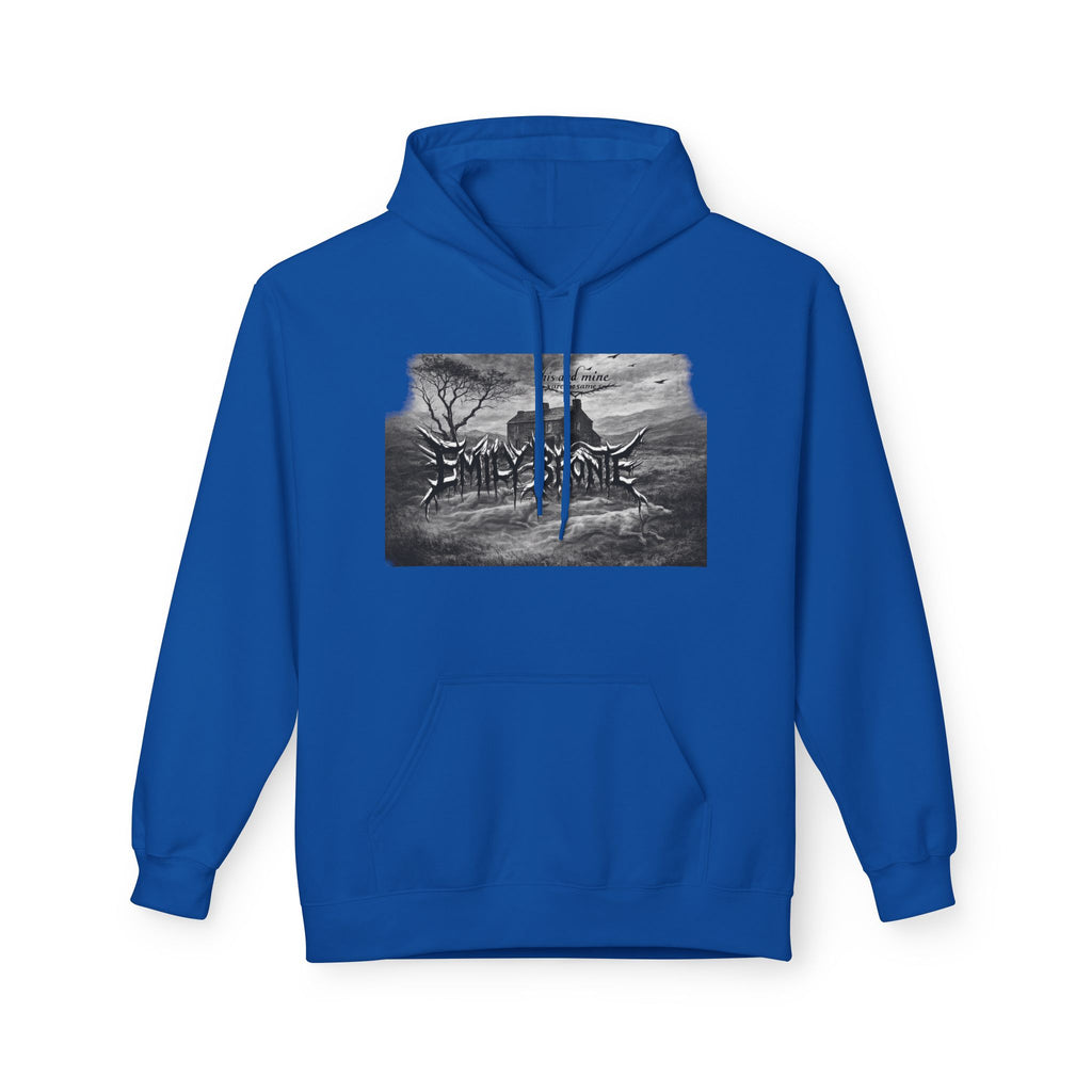Emily Brontë Gothic Landscape Hoodie — Moody Literary Pullover