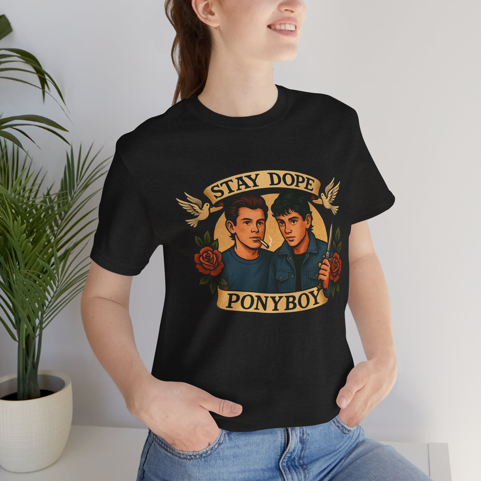 Stay Dope Ponyboy Unisex Tee - Greasers The Outsiders Alt Movie Universe