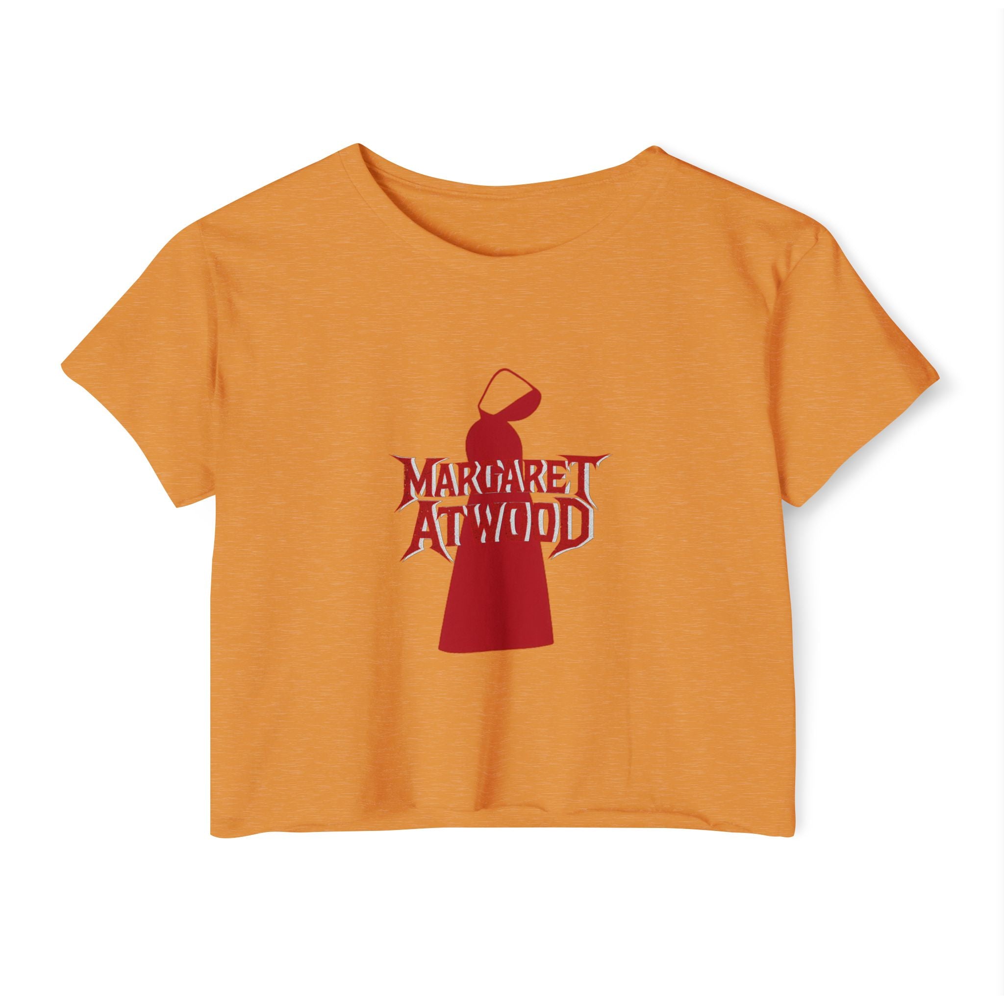 Margaret Atwood Festival Crop Top — Women's Literary Graphic Tee