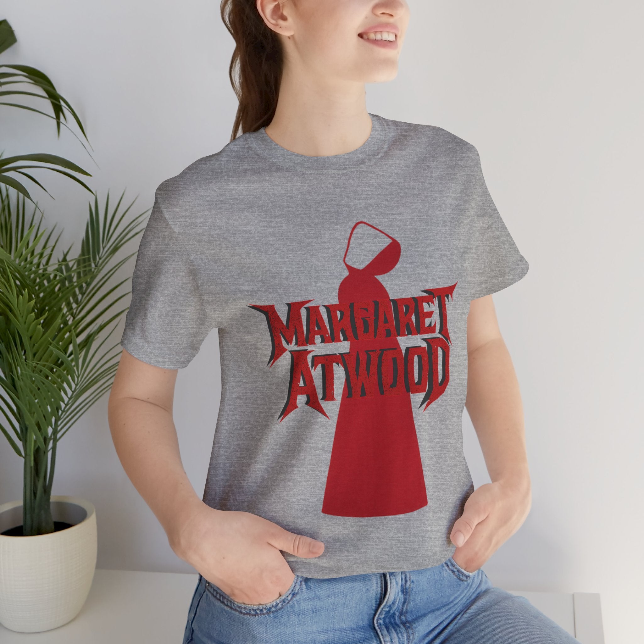 Margaret Atwood "Heavy Lit" Vintage Graphic T-Shirt