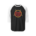 Sylvia Plath Heavy Metal Literary Tee — Raglan 3/4 Sleeve