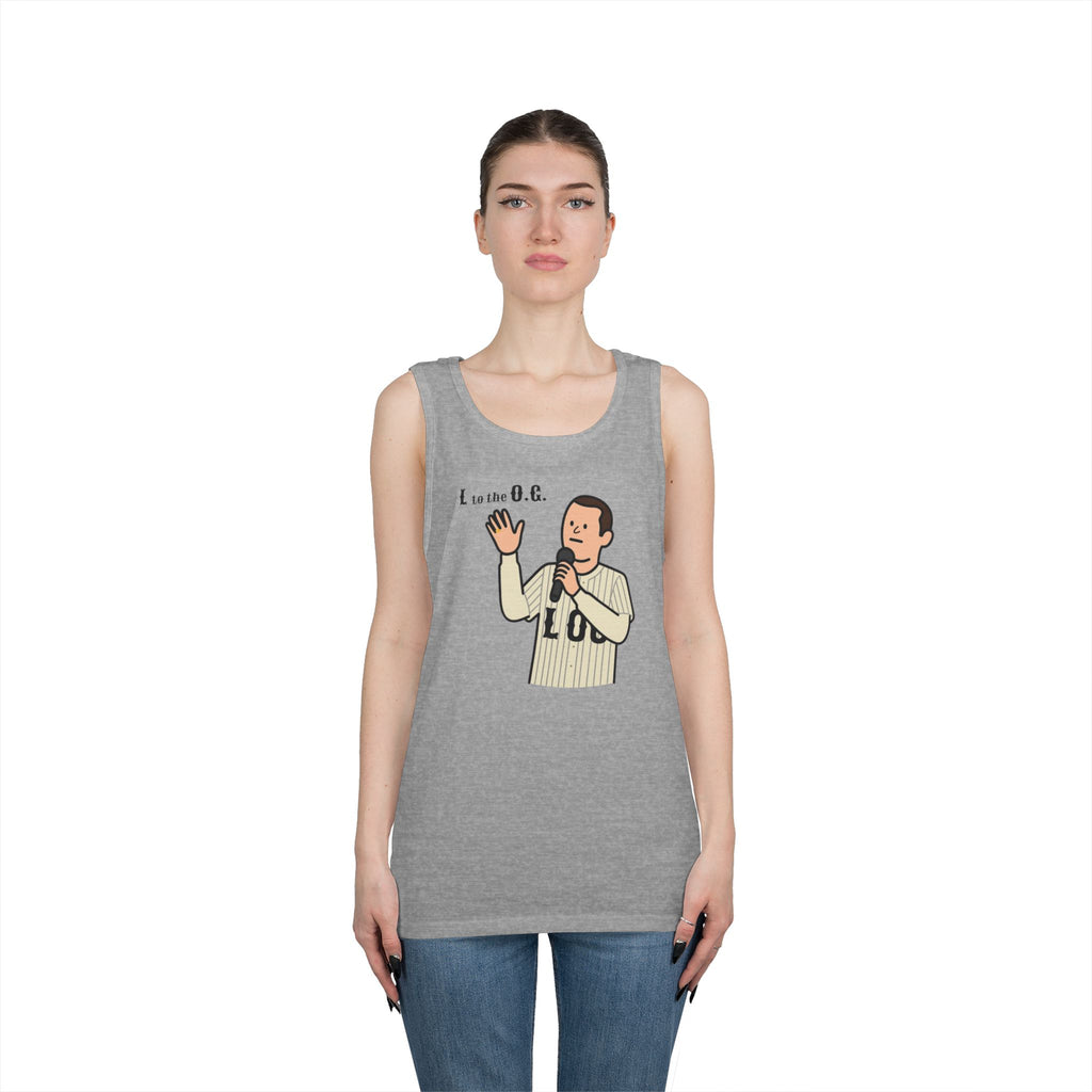 L to the OG - Kendall Roy - Succession - Unisex Heavy Cotton Tank Top